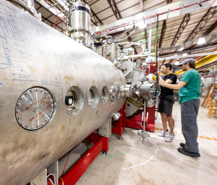 UW–Madison honorary fellow and Realta Fusion scientist working on a fusion energy device known as WHAM.